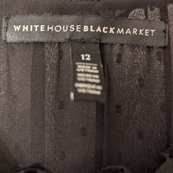 WHBM Sheer Blouse *Host Pick* - Picture 5 of 5